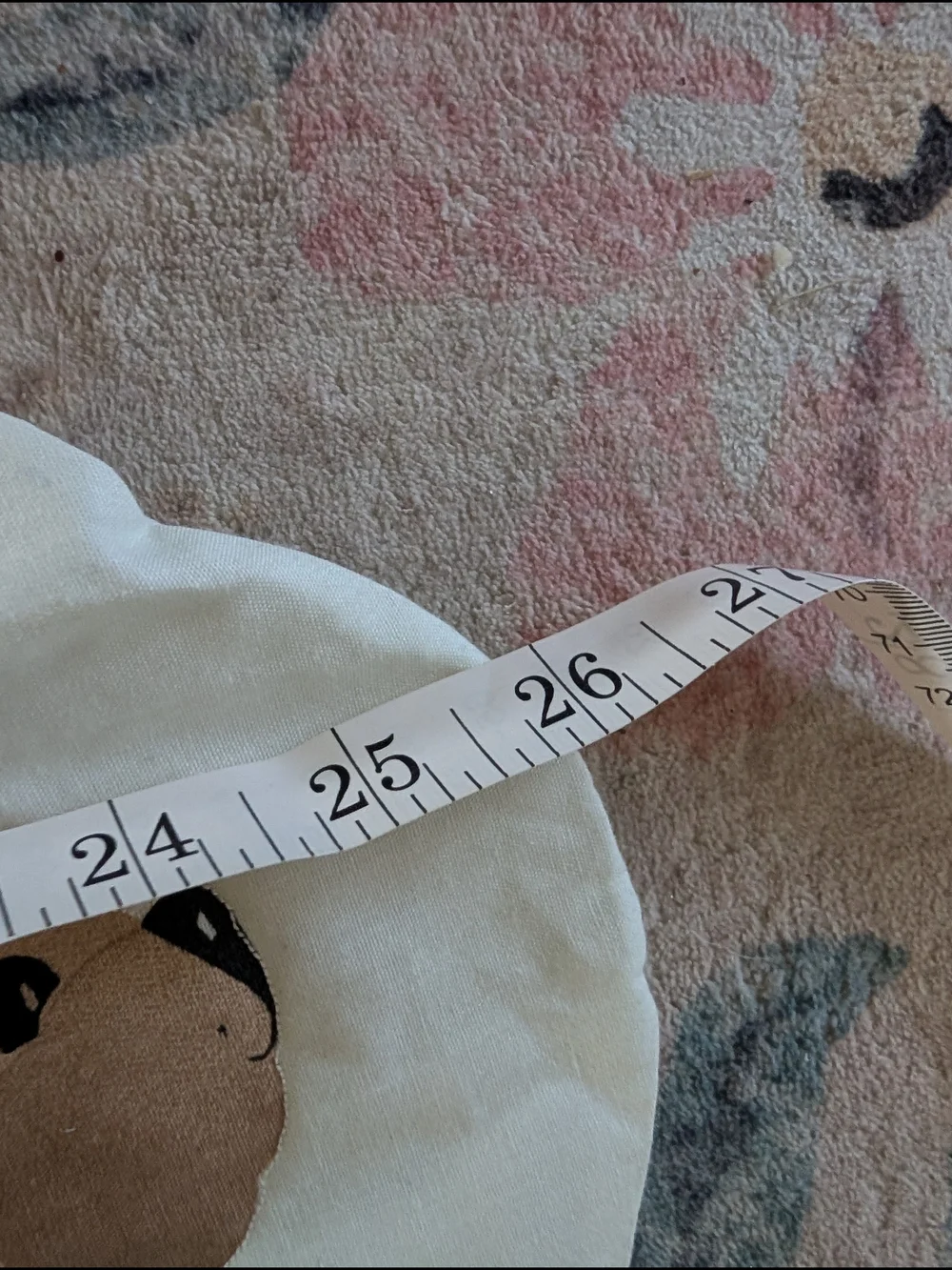 Vintage White Hot‎ Air Balloon Teddy Tapestry with Multicolor Accents